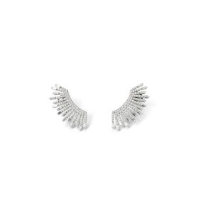 Wing Diamond Earrings