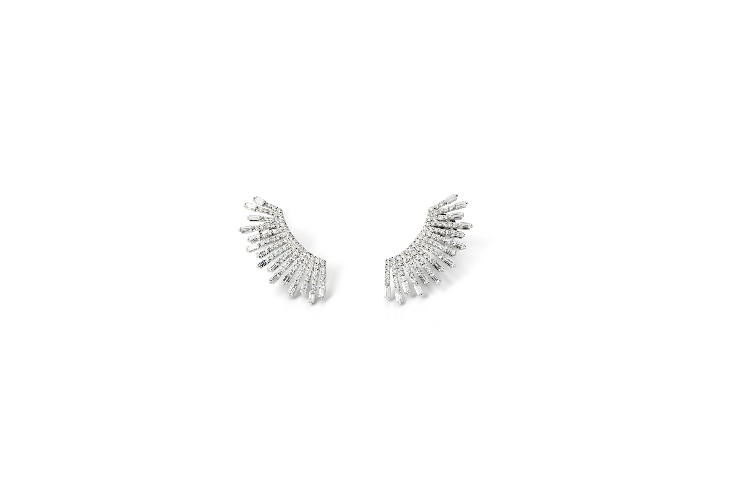 Wing Diamond Earrings