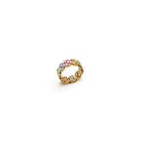 Rainbow Sapphire Ring