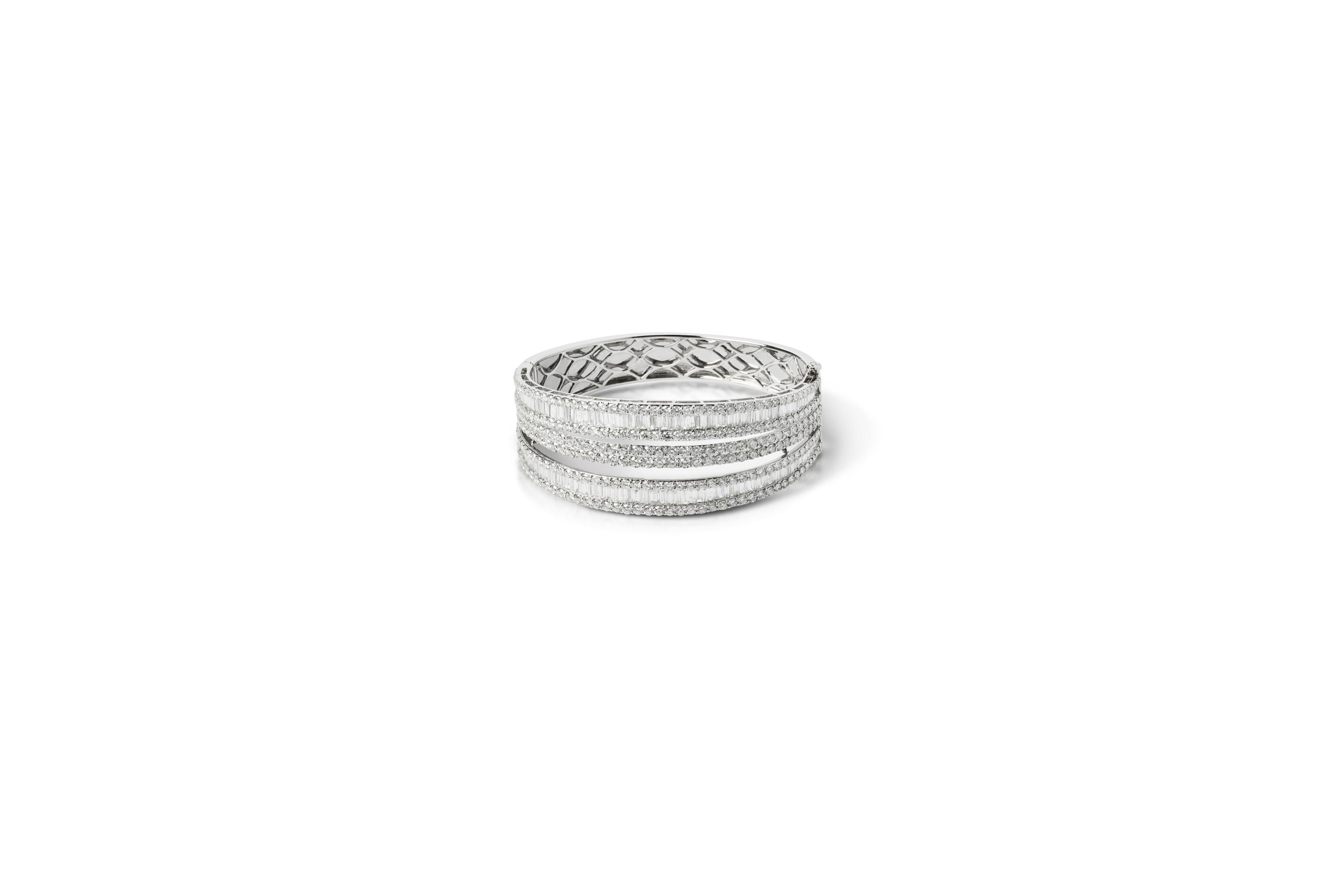Triple Diamond Bangle