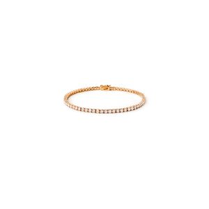Timeless Rose Gold Tennis Bracelet