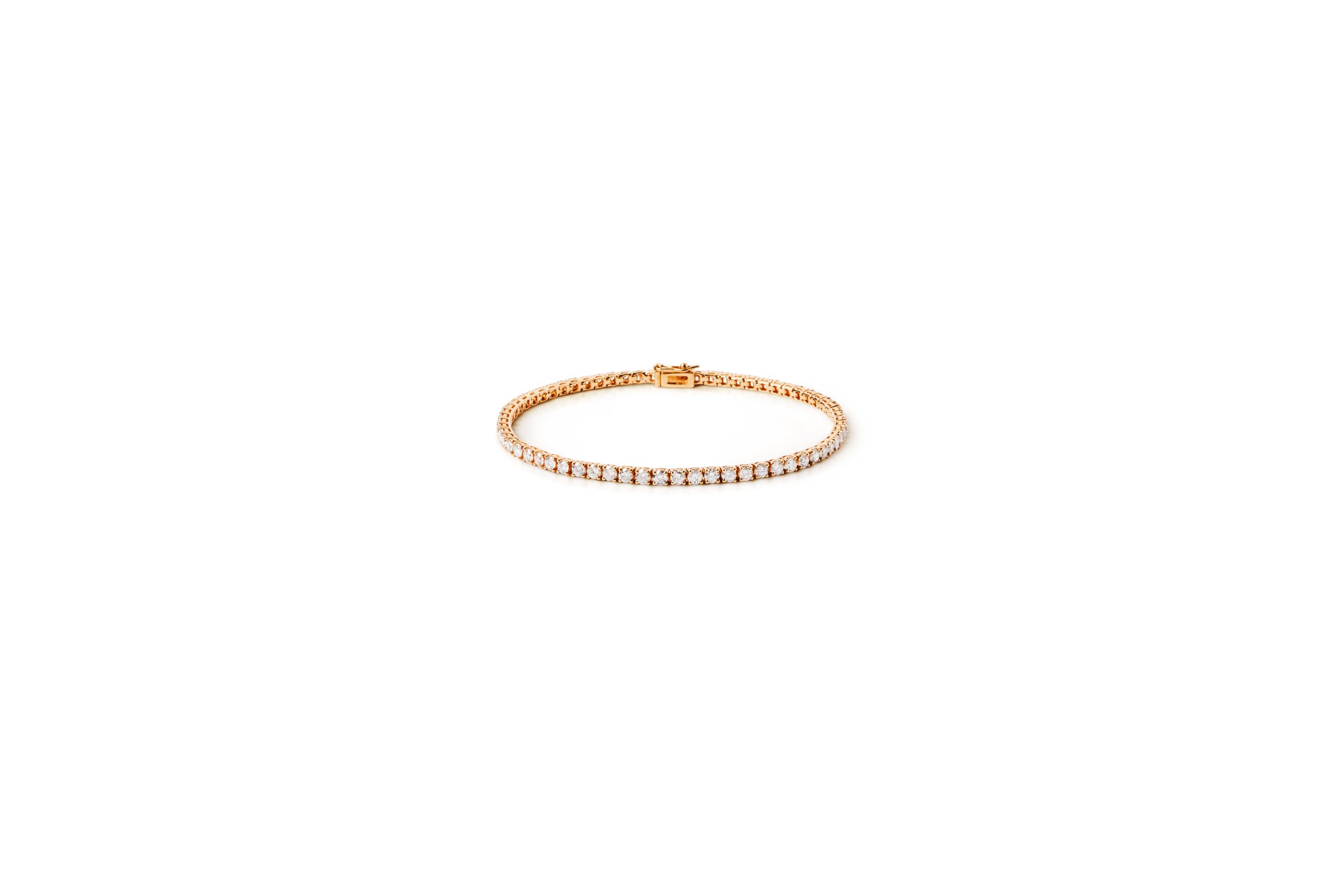 Timeless Rose Gold Tennis Bracelet